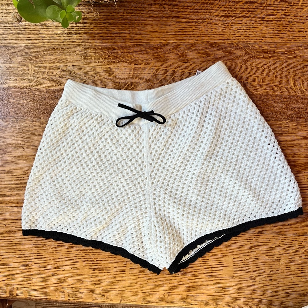 GAP Cream Knit Shorts